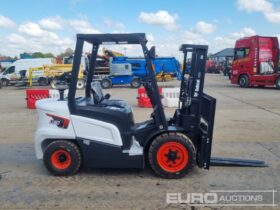 Unused 2024 Bobcat D30NX Forklifts For Auction: Leeds, UK – 30th April, 1st, 2nd & 3rd May 25 full