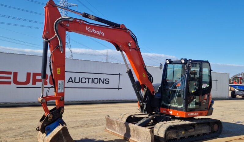 2021 Kubota KX080-4A2 6 Ton+ Excavators For Auction: Leeds, UK – 30th April, 1st, 2nd & 3rd May 25