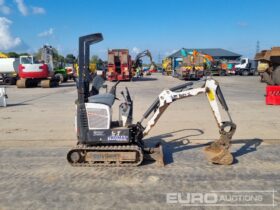 2020 Bobcat E10Z Mini Excavators For Auction: Leeds, UK – 30th April, 1st, 2nd & 3rd May 25 full