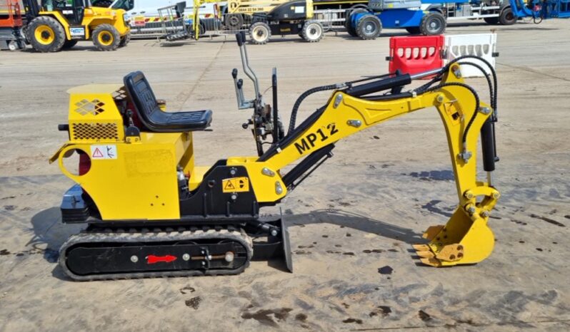 2024 Machpro MP12 Micro Excavators For Auction: Leeds, UK – 30th April, 1st, 2nd & 3rd May 25 full