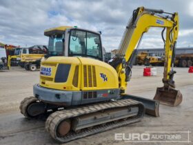 2018 Wacker Neuson EZ80 6 Ton+ Excavators For Auction: Leeds, UK – 30th April, 1st, 2nd & 3rd May 25 full