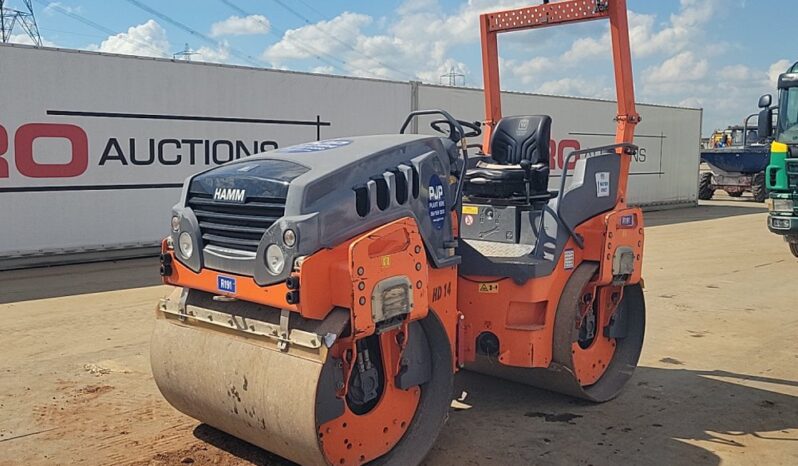 2019 Hamm HD14VV Rollers For Auction: Leeds, UK – 30th April, 1st, 2nd & 3rd May 25