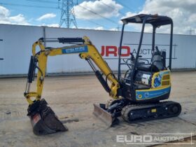 2020 Yanmar ViO17 Mini Excavators For Auction: Leeds, UK – 30th April, 1st, 2nd & 3rd May 25
