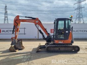 2020 Hitachi ZX48U-6 CLR Mini Excavators For Auction: Leeds, UK – 30th April, 1st, 2nd & 3rd May 25 full