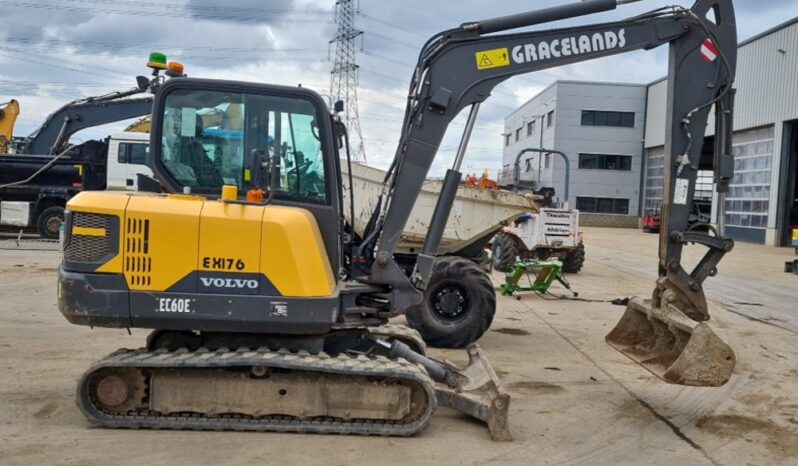 2021 Volvo EC60E 6 Ton+ Excavators For Auction: Leeds, UK – 30th April, 1st, 2nd & 3rd May 25 full