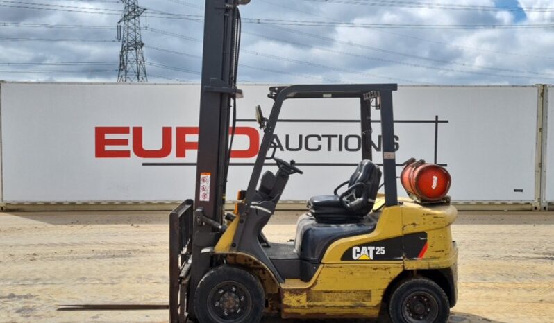 2014 CAT GP25NT Forklifts For Auction: Leeds, UK – 30th April, 1st, 2nd & 3rd May 25 full