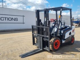 Unused 2024 Bobcat D30NX Forklifts For Auction: Leeds, UK – 30th April, 1st, 2nd & 3rd May 25