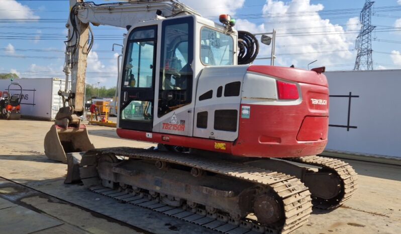 2018 Takeuchi TB2150R 10 Ton+ Excavators For Auction: Leeds, UK – 30th April, 1st, 2nd & 3rd May 25 full