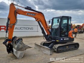 2023 Doosan DX62R-7 6 Ton+ Excavators For Auction: Leeds, UK – 30th April, 1st, 2nd & 3rd May 25