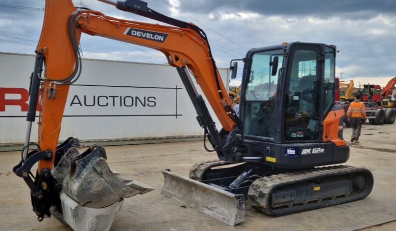 2023 Doosan DX62R-7 6 Ton+ Excavators For Auction: Leeds, UK – 30th April, 1st, 2nd & 3rd May 25
