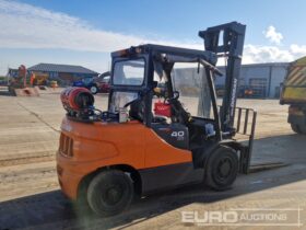 2015 Doosan D40SC7 Forklifts For Auction: Leeds, UK – 30th April, 1st, 2nd & 3rd May 25 full