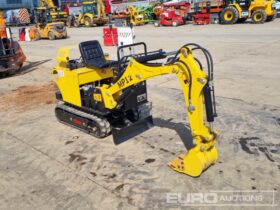 2024 Machpro MP12 Micro Excavators For Auction: Leeds, UK – 30th April, 1st, 2nd & 3rd May 25 full