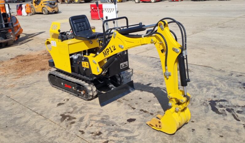 2024 Machpro MP12 Micro Excavators For Auction: Leeds, UK – 30th April, 1st, 2nd & 3rd May 25 full