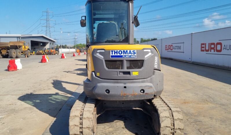 2018 Volvo ECR50D Mini Excavators For Auction: Leeds, UK – 30th April, 1st, 2nd & 3rd May 25 full