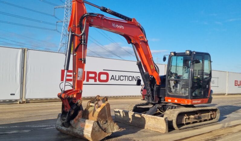 2020 Kubota KX080-4A2 6 Ton+ Excavators For Auction: Leeds, UK – 30th April, 1st, 2nd & 3rd May 25