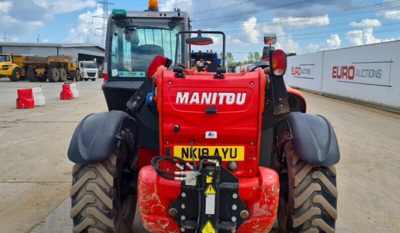 2018 Manitou MT1440 Telehandlers For Auction: Leeds, UK – 30th April, 1st, 2nd & 3rd May 25 full