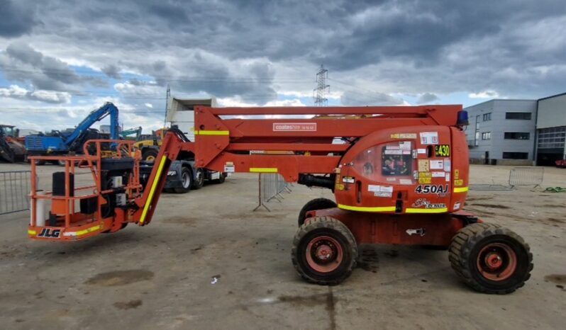 JLG 450AJ SII Manlifts For Auction: Leeds, UK – 30th April, 1st, 2nd & 3rd May 25 full