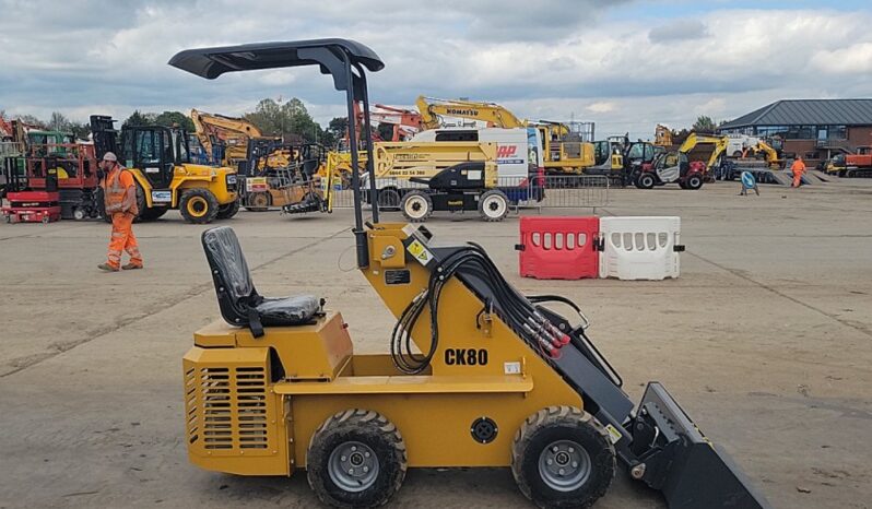 Unused 2024 Captok CK80 Skidsteer Loaders For Auction: Leeds, UK – 30th April, 1st, 2nd & 3rd May 25 full