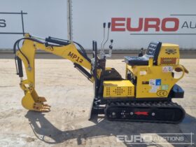 2024 Machpro MP12 Micro Excavators For Auction: Leeds, UK – 30th April, 1st, 2nd & 3rd May 25 full