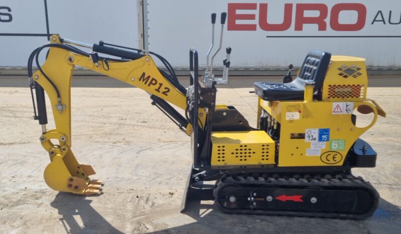 2024 Machpro MP12 Micro Excavators For Auction: Leeds, UK – 30th April, 1st, 2nd & 3rd May 25 full
