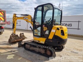 2021 JCB 8026CTS Mini Excavators For Auction: Leeds, UK – 30th April, 1st, 2nd & 3rd May 25 full
