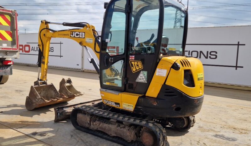 2021 JCB 8026CTS Mini Excavators For Auction: Leeds, UK – 30th April, 1st, 2nd & 3rd May 25 full