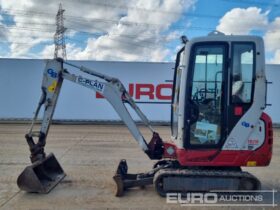 2021 Takeuchi TB216 Mini Excavators For Auction: Leeds, UK – 30th April, 1st, 2nd & 3rd May 25 full