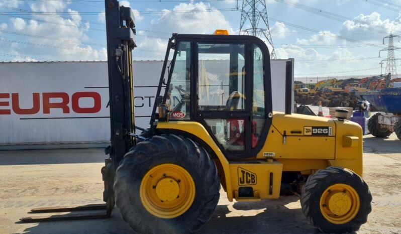 JCB 926 Rough Terrain Forklifts For Auction: Leeds, UK – 30th April, 1st, 2nd & 3rd May 25 full