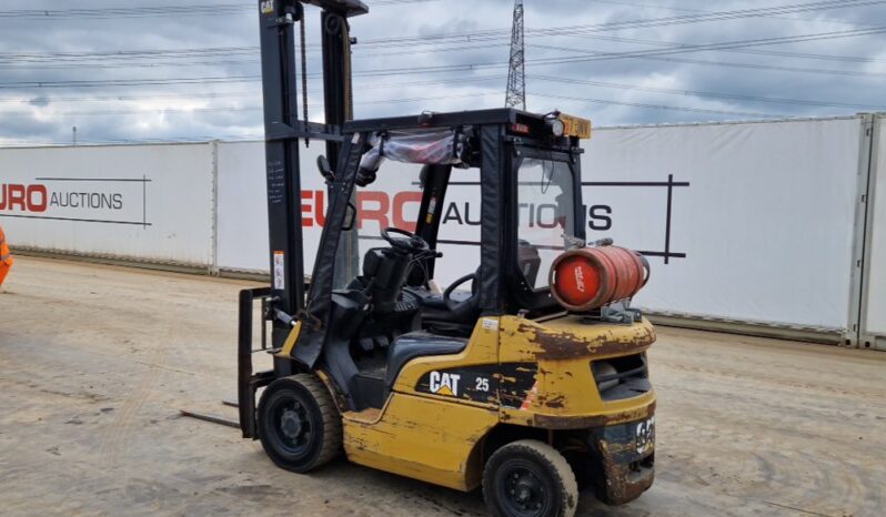 2014 CAT GP25N Forklifts For Auction: Leeds, UK – 30th April, 1st, 2nd & 3rd May 25 full