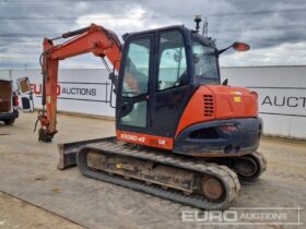 2018 Kubota KX080-4A 6 Ton+ Excavators For Auction: Leeds, UK – 30th April, 1st, 2nd & 3rd May 25 full