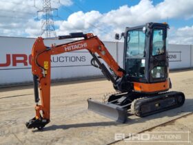 2023 Hitachi ZX33U-6-CX Mini Excavators For Auction: Leeds, UK – 30th April, 1st, 2nd & 3rd May 25