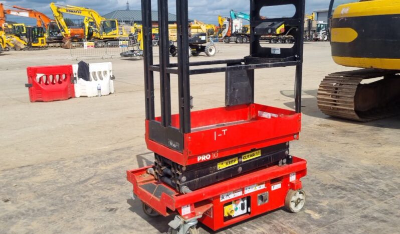 2018 Pop Up 10 PRO Manlifts For Auction: Leeds, UK – 30th April, 1st, 2nd & 3rd May 25 full