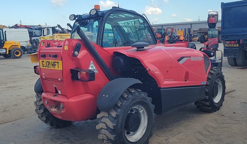 2021 Manitou MT625H Telehandlers For Auction: Leeds, UK – 30th April, 1st, 2nd & 3rd May 25 full