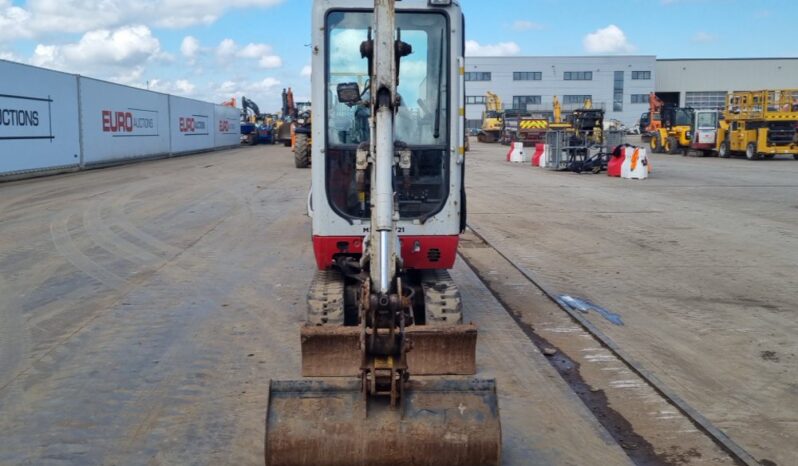 2021 Takeuchi TB216 Mini Excavators For Auction: Leeds, UK – 30th April, 1st, 2nd & 3rd May 25 full
