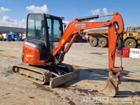 2018 Kubota U27-4 Mini Excavators For Auction: Leeds, UK – 30th April, 1st, 2nd & 3rd May 25 full