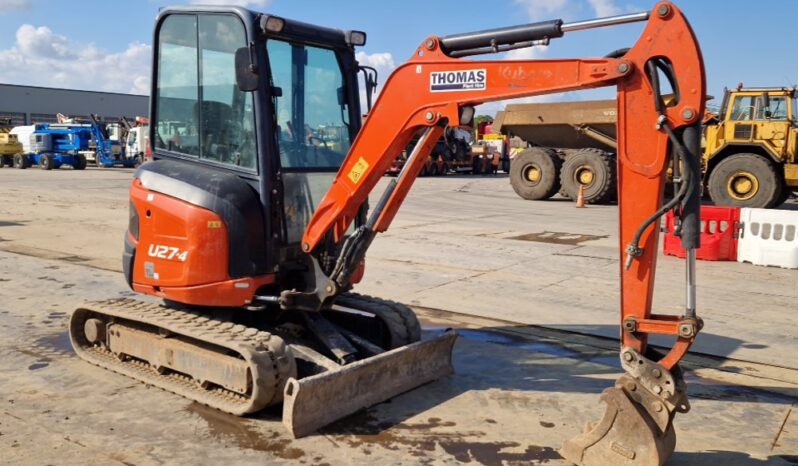 2018 Kubota U27-4 Mini Excavators For Auction: Leeds, UK – 30th April, 1st, 2nd & 3rd May 25 full