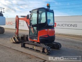 2018 Kubota U27-4 Mini Excavators For Auction: Leeds, UK – 30th April, 1st, 2nd & 3rd May 25 full