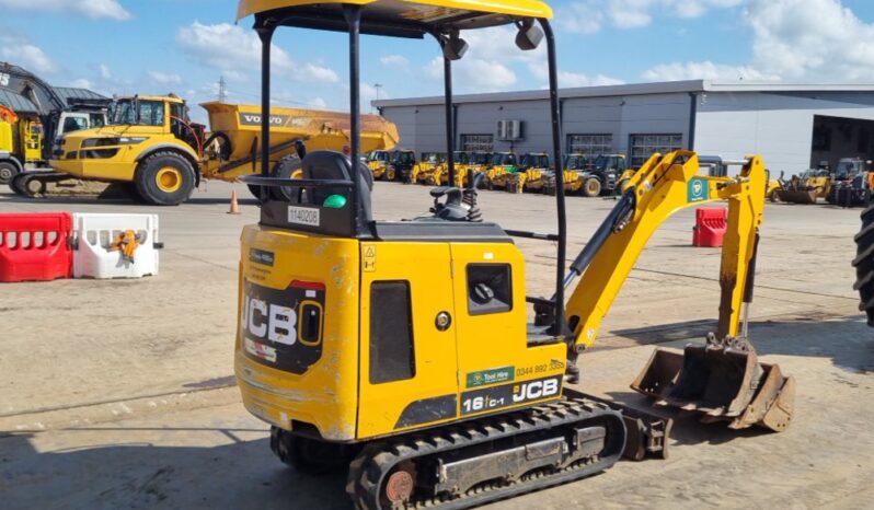 2019 JCB 16C-1 Mini Excavators For Auction: Leeds, UK – 30th April, 1st, 2nd & 3rd May 25 full
