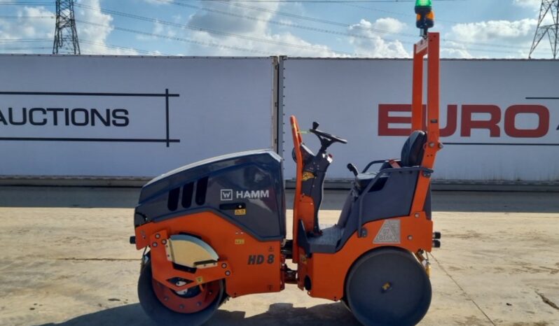 2024 Hamm HD8VV Rollers For Auction: Leeds, UK – 30th April, 1st, 2nd & 3rd May 25 full