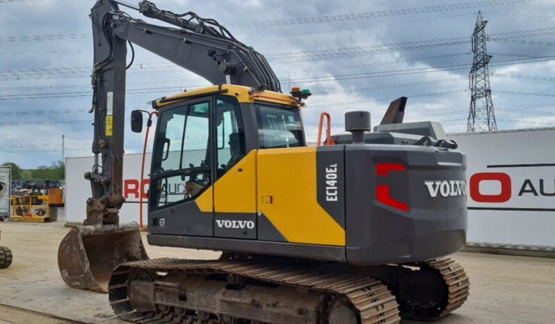 2017 Volvo EC140EL 10 Ton+ Excavators For Auction: Leeds, UK – 30th April, 1st, 2nd & 3rd May 25 full