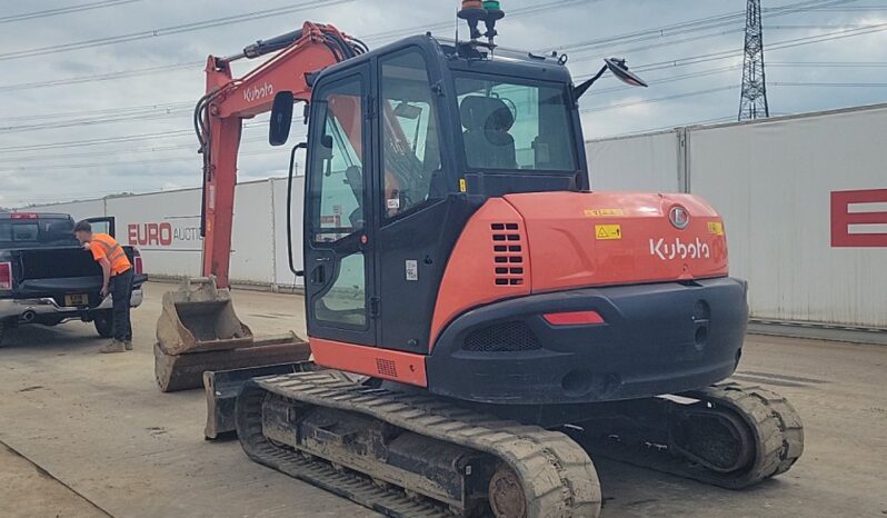 2020 Kubota KX080-4A2 6 Ton+ Excavators For Auction: Leeds, UK – 30th April, 1st, 2nd & 3rd May 25 full