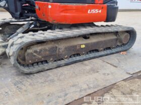 2017 Kubota U55-4 Mini Excavators For Auction: Leeds, UK – 30th April, 1st, 2nd & 3rd May 25 full