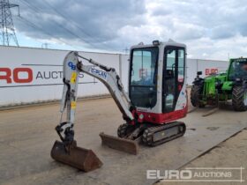 2021 Takeuchi TB216 Mini Excavators For Auction: Leeds, UK – 30th April, 1st, 2nd & 3rd May 25