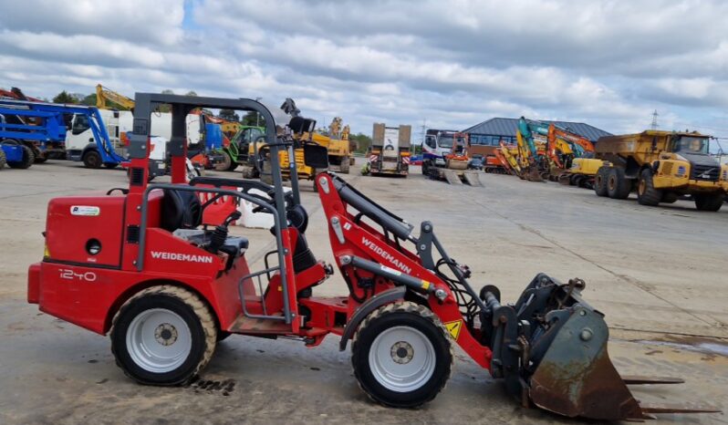2015 Weidemann 1240 CX35LP Wheeled Loaders For Auction: Leeds, UK – 30th April, 1st, 2nd & 3rd May 25 full