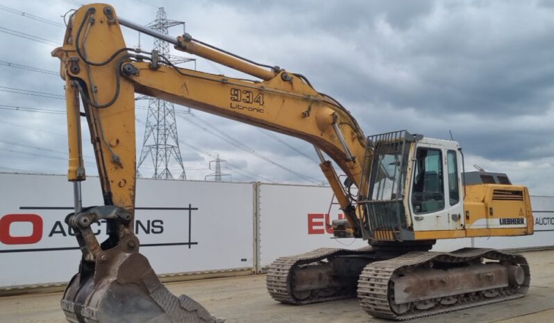 Liebherr R934B HDSL 20 Ton+ Excavators For Auction: Leeds, UK – 30th April, 1st, 2nd & 3rd May 25