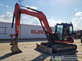 2020 Kubota KX080-4A2 6 Ton+ Excavators For Auction: Leeds, UK – 30th April, 1st, 2nd & 3rd May 25