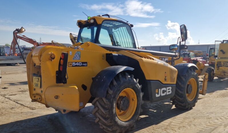 2021 JCB 540-140 Hi Viz Telehandlers For Auction: Leeds, UK – 30th April, 1st, 2nd & 3rd May 25 full