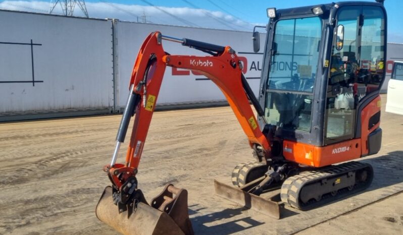 2020 Kubota KX018-4 Mini Excavators For Auction: Leeds, UK – 30th April, 1st, 2nd & 3rd May 25