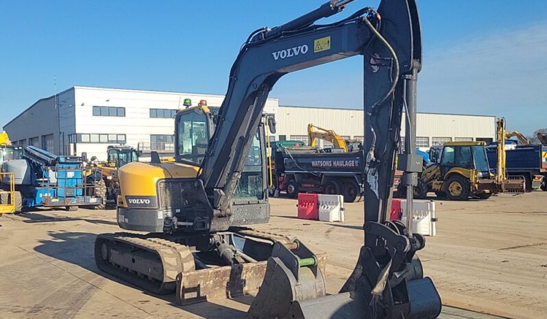 2021 Volvo ECR88D 6 Ton+ Excavators For Auction: Leeds, UK – 30th April, 1st, 2nd & 3rd May 25 full