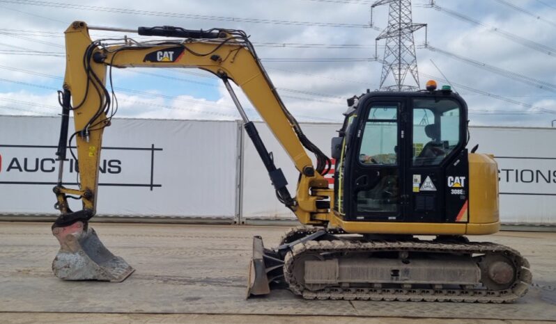 2015 CAT 308E2CR 6 Ton+ Excavators For Auction: Leeds, UK – 30th April, 1st, 2nd & 3rd May 25 full
